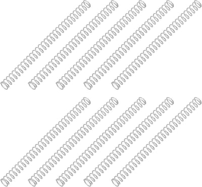 Compressieve veren 0,3 mm draaddiameter, 3 mm buitendiameter - 10 stuks
