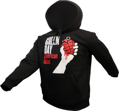Green Day American Idiot Logo Hoodie Sweater Trui - Officiële Merchandise - XXL