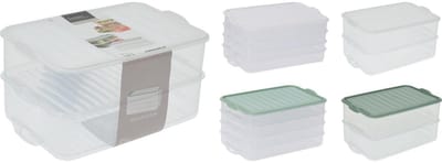 Excellent Houseware Voorraaddoos set a 2 stuks