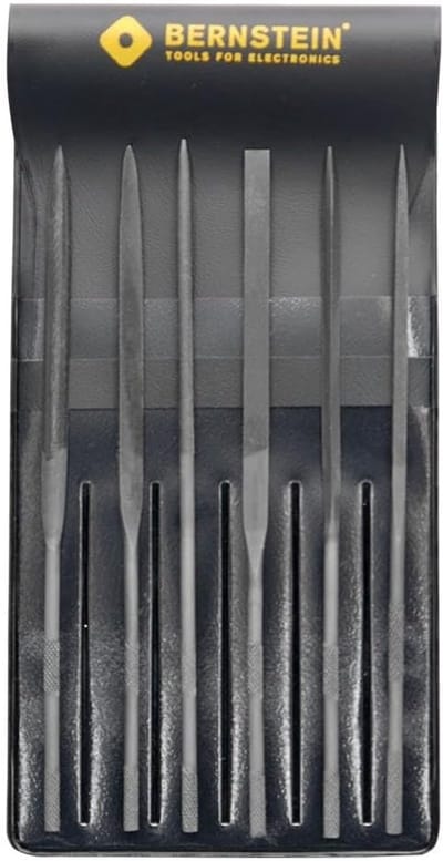 Naaldvijlen Set - Precisie Vijltjes - Metaal Bewerken - 6 Delig Inclusief Etui - 140mm Lengte