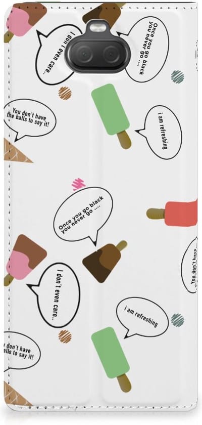 Sony Xperia 10 Plus Flip Style Cover IJsjes
