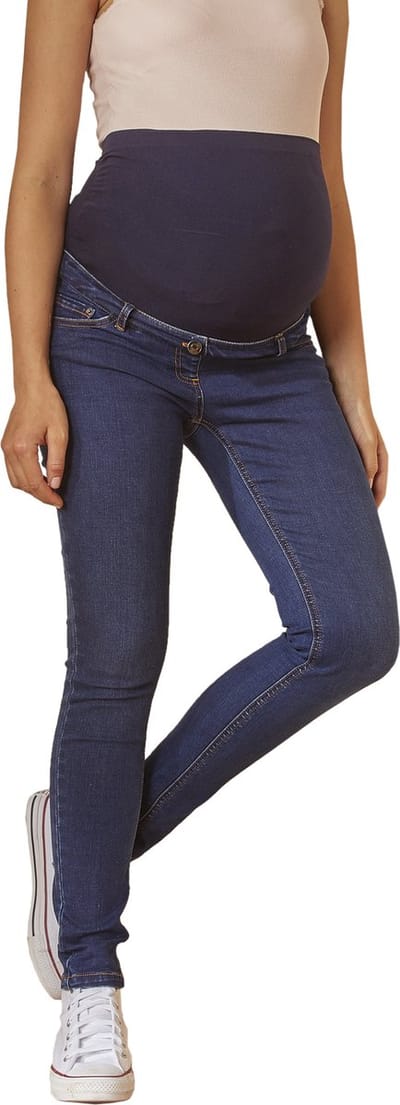 Vertbaudet Naadloze slim fit zwangerschapsjeans met band