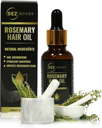 Rosemary Oil Hair Growth - Rozemarijn Olie Voor In Het Haar - Rozemarijnolie Voor Haargroei - Haarserum - Haargroei Serum