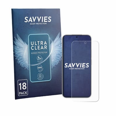 Savvies - Screenprotector voor Huawei Nova 16z - Folie Beschermfolie transparant 18 Stuks
