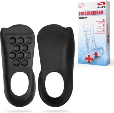 Inlegzolen voor hielspoor - maat 36-39 - orthopedische - platvoet