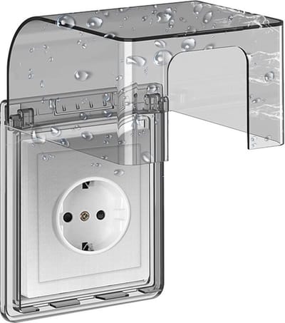PolkaHome Buitenstopcontact - Buitenstopcontacten waterdicht - Tuinstopcontact - Contactdoos voor buiten