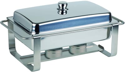 APS Chafing Dish Caterer Pro - premium voedselwarmer - met waterbak en branders