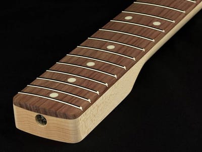 Allparts SROFAT – Stratocaster® hals, chunky profiel, palissander toets, 9,5 radius