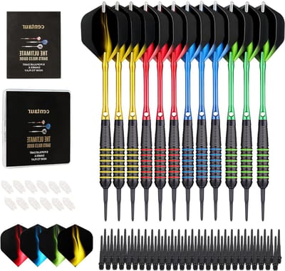 Soft Tip Darts - Dartset Plastic - Elektronisch Dart Spel - Precisie Gefreesde Vaten - 18 Gram - Meerdere Kleuren