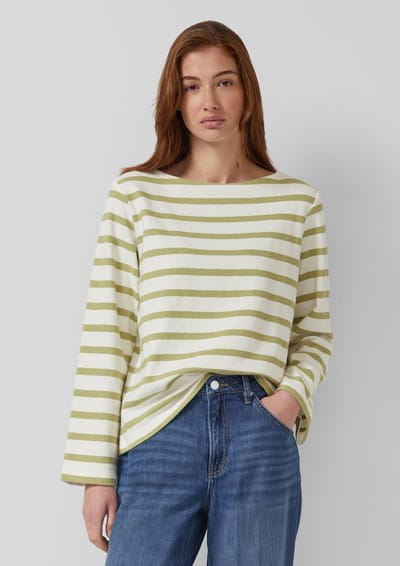 s.Oliver - female - Lichtgewicht sweatshirt in een normale pasvorm