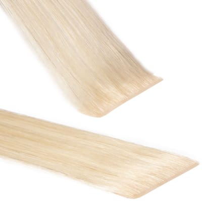 hair2heart Invisible Tape Extensions Echt haar Premium - 10 tapes 40 cm 10/0 lichtblond