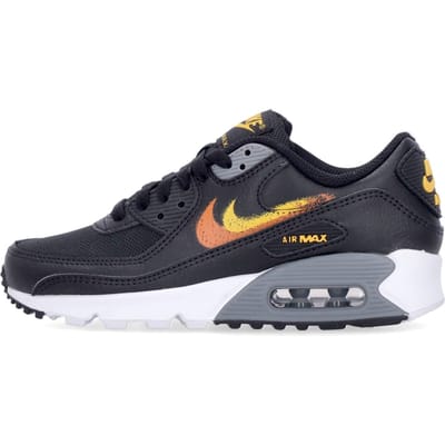 Air Max 90 lage herenschoen zwart/veiligheidsoranje/universiteitsgoud