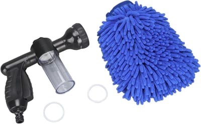 Multifunctionele Foam Sprayer met 8 Verstelbare Spraypatronen voor Efficiënte Plantenbewatering