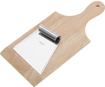 Westmark Spätzleset met plank en schraper voor de traditionele bereiding van Spätzle, hout/roestvrij staal, lichtbruin/zilver, 61162240