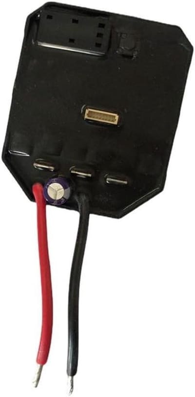 Borstelloos Controlepaneel - Reparatie Onderdeel - Gereedschap Repareren - Universele Pasvorm - 18 Volt - Zwart