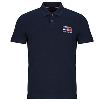 Tommy Hilfiger  Polo Shirt Korte Mouw HILFIGER FLAG REG POLO