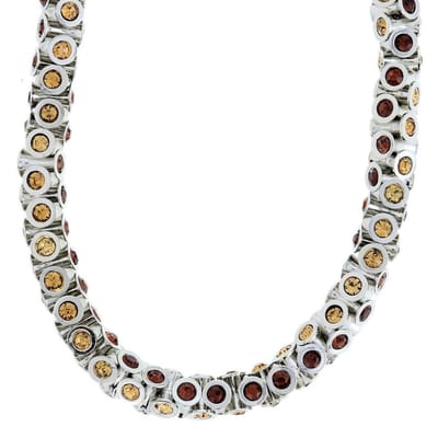 Behave - Zilverkleurige Ketting - Handgemaakt - Boho Chic Sieraad