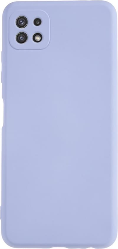 Coverup Hoesje - Geschikt voor Samsung Galaxy A22 5G Hoesje - Coverup Colour TPU Back Cover - Lavendel Grijs