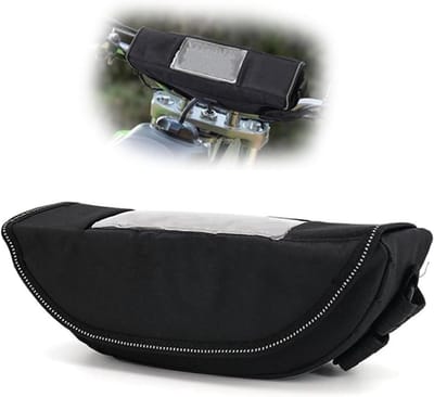 Motorcycle Bag - Zadeltas Motor - Motorrijden - Waterafstotend Nylon - 2.54 cm - Zwart