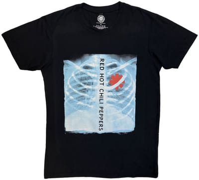 Red Hot Chili Peppers - XRay Heren Tshirt - S - Zwart