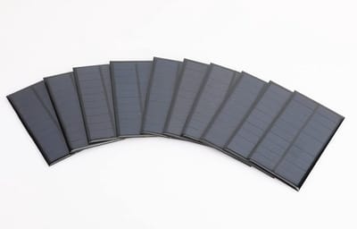 Micro Zonnepanelen - Zonnecellen Kit - DIY Projecten - Compact Ontwerp - 110x60mm