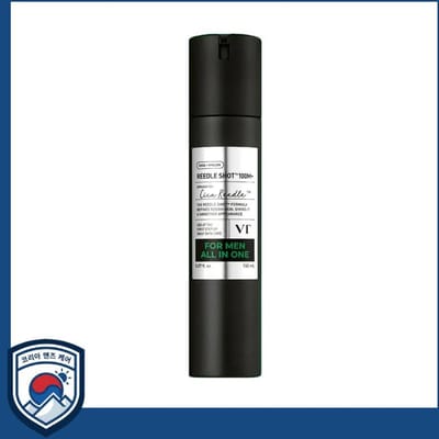[VT] Reedle Shot Pour Hommes Tout-en-Un 100 Mplus 150ml - Thérapie Professionnelle de Rechargement de la Peau et de Raffinement de la Texture par Micro-Aiguilles