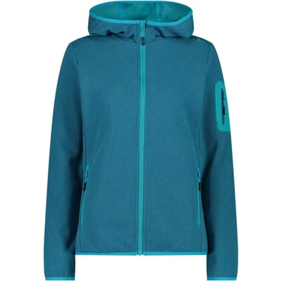 Hoodie met mesh-inzetten dames CMP Knit-Tech