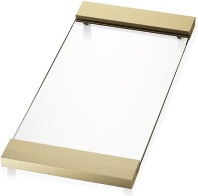 Dienblad - TAB 37, mat goud.