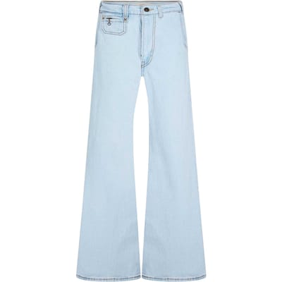 Levis Ribcage-jeans voor dames (Blauw)