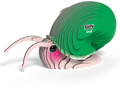 Eugy 3D puzzel Slak - dierenpuzzel