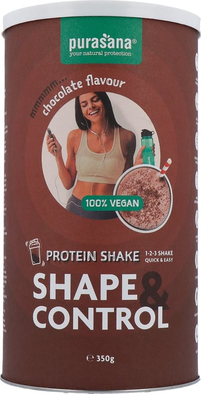 Purasana Shape & Control Chocolade - 350 gr