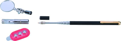 Magnetisch opraapgereedschap met LED