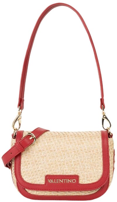 VALENTINO schoudertas Demetra Flap Bag Natur / Ross beige