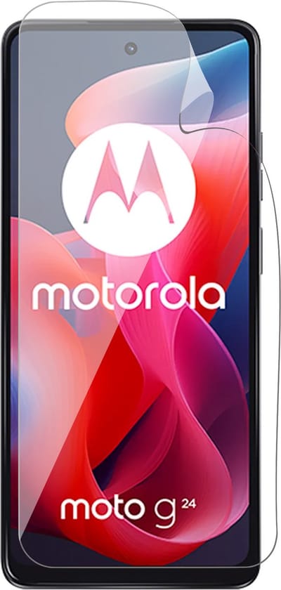 Screenprotector geschikt voor Motorola Moto G24 - 1x FlexGuard Screen Protector