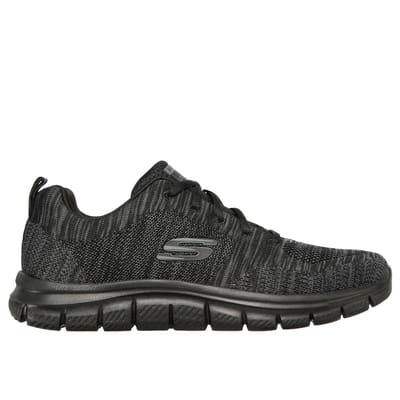 Skechers Track - Front Runner, Mannen, Zwart, Trainingschoenen, maat: 42