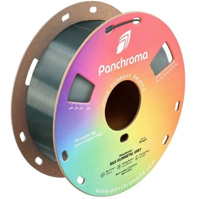 Polymaker CA03032 Panchroma™ Silk Filament PLA kunststof Zijdeglans 1.75 mm 1000 g Gunmetal Grey, Grijs-groen 1 stuk(s)