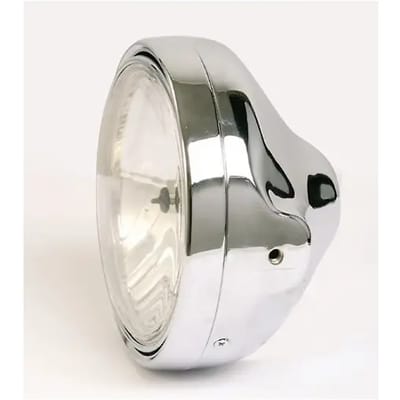 Koplamp motorfiets glad glas Brazoline LTD Style