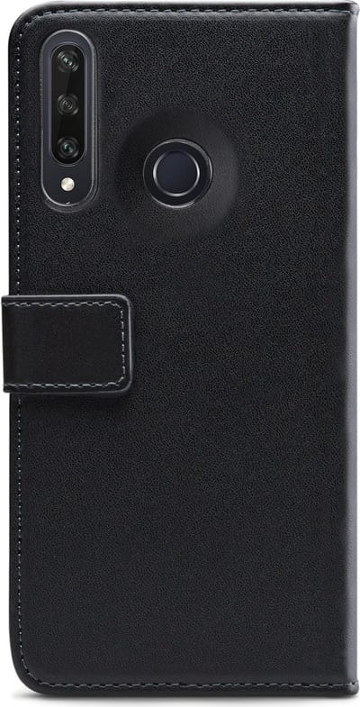 Mobilize Telefoonhoesje geschikt voor Huawei Y6p Hoesje | Mobilize Classic Gelly Wallet Bookcase Portemonnee | Pasjeshouder voor 2 Pasjes | Telefoonhoesje voor Pinpas / OV Kaart / Rijbewijs - Zwart