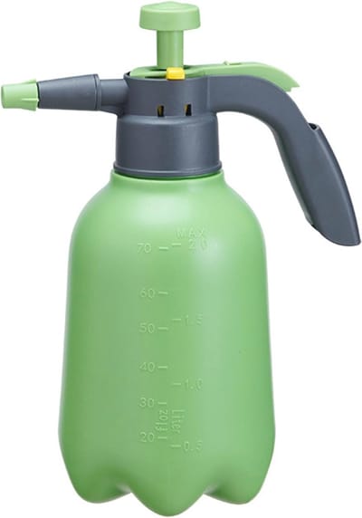 Tuinpomp Sproeier 2 Liter – Handmatige Drukspuit voor Kamerplanten, Binnen en Buiten, Verstelbaar Mondstuk