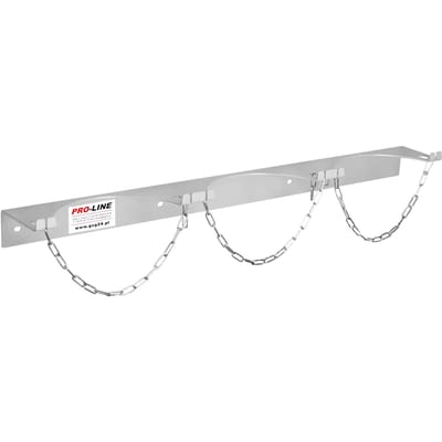 Pro-Line Serie - Muurbevestiging voor Drie Gasflessen - Max Diameter 250mm - Veilig Opslag - Gemakkelijk te Monteren