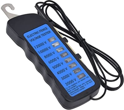 Draagbare Hek Spanningsmeter 12KV - Waterdicht met Neon Indicatoren