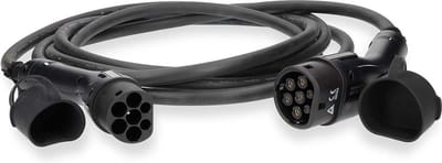 Nedis Electric Vehicle Cable | Cable Type 2 | 32 A | 22000 W | 3-Phases | 5.00 m | Black