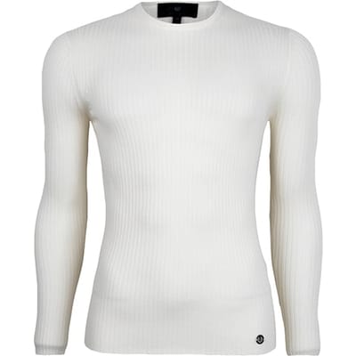 Belstaff Elsie Merino Cream White Größe: XXL | Strickpullover Outlet | Damen | Weiß