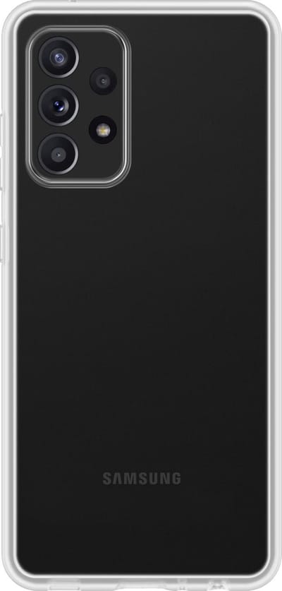Hoes - Geschikt voor Samsung Galaxy A53 - Sterk & Shockproof - Hoesje Cover - Siliconen Case - Transparant