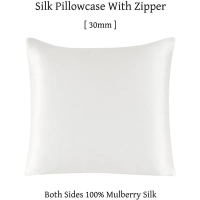 30 Momme 100% Zijde Kussenhoes Kussensloop Met Verborgen Rits Decoratieve Kussens Woondecoratie Funda Cojin Voor Woonkamer 50x50cm