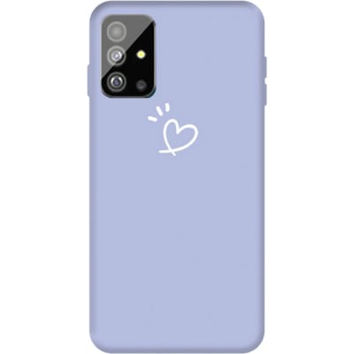 Mocaa Samsung Galaxy S20 Plus Love Heart Case Paars