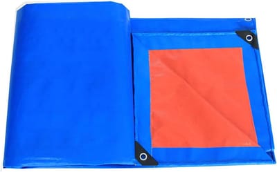 Waterdicht Zeil - Afdekzeil Beschermhoes - Spullen Afdekken - Scheurvast en UV-bestendig - 170 x 210 cm - Blauw