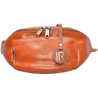 Isabella Rhea Brown Rundleer Tas