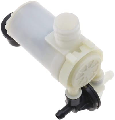 Dailygoody - Ruitensproeierpomp - Achterruit Wasmachine - Kunststof - Hydraulische Motor - Compatibel met Hatchback Auto - Zwart/Wit
