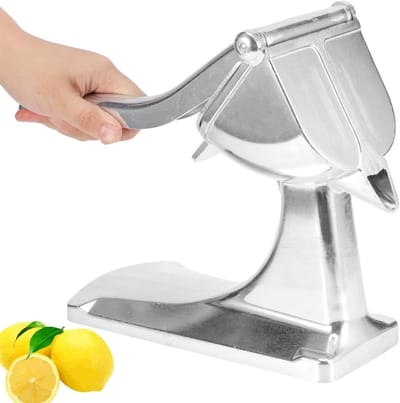 Zeynomax - Handmatige sapcentrifuge voor Fruit Persen - Keukenaccessoire voor Citroen en Sinaasappel - Aluminium Handmatige fruitpers met Squeezer Extractor